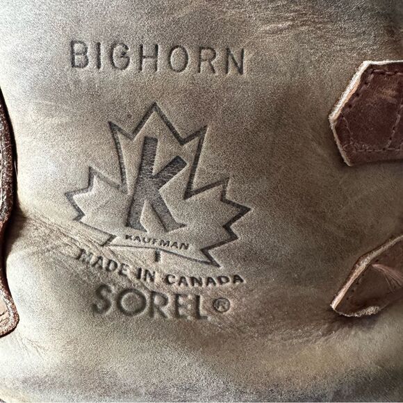 Sorel Brown Leather & Tan Winter Rain & Snow Boots main image 6